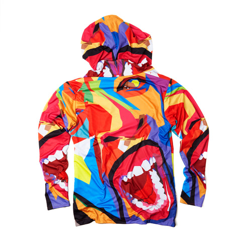 Screaming Face Reversible Hoody